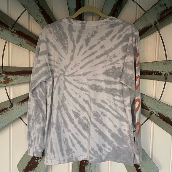 Chemistry Gray Tie-Dye Poetic Justice Long Sleeve Size Large - Picture 2 of 6